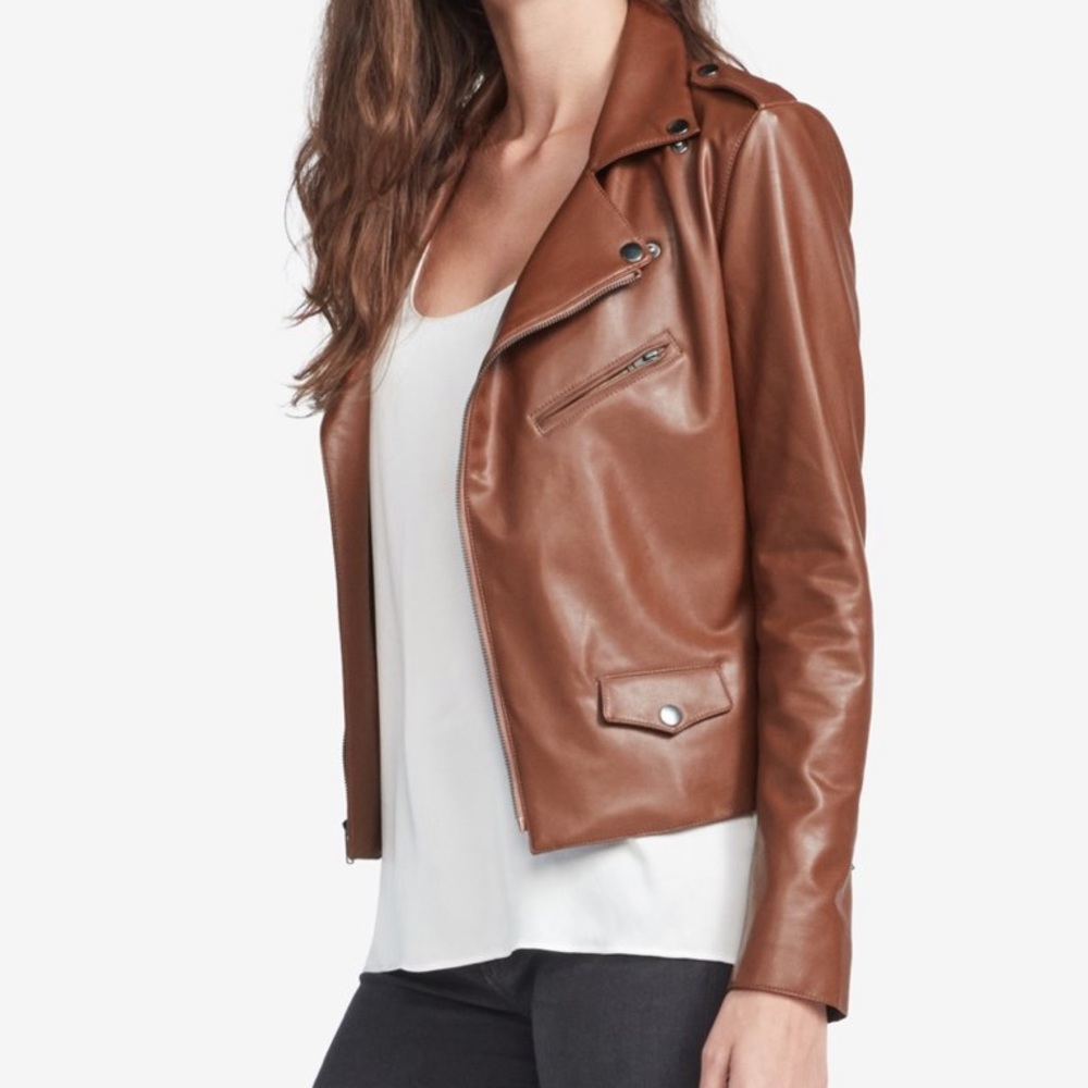 Vegan leather jacket